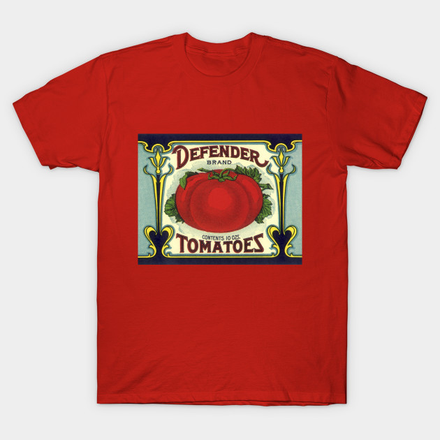 Vintage Defender Tomatoes Label